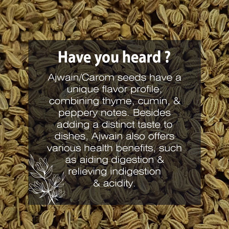 Ajwain/Carom Seeds