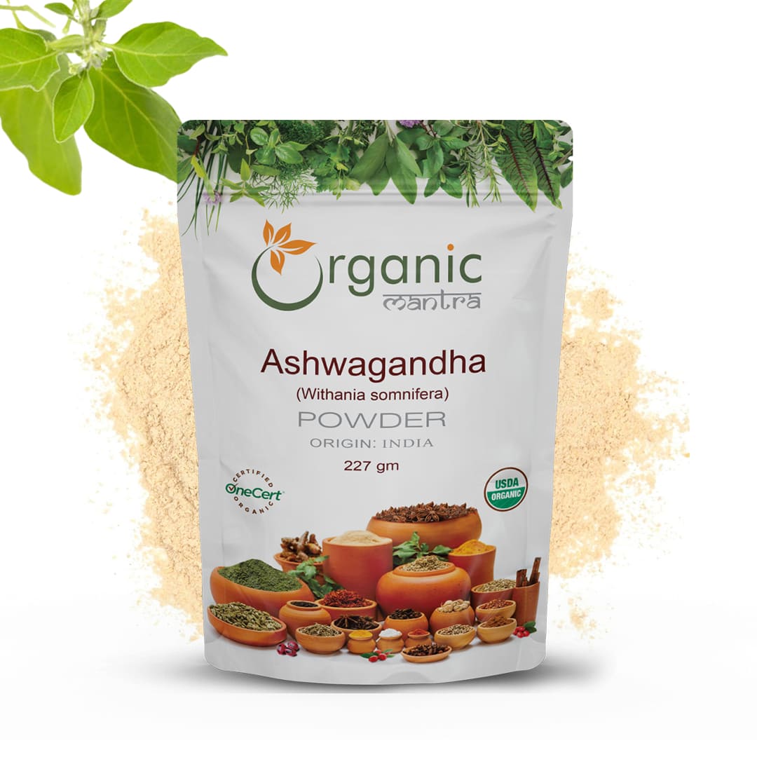 Organic Ashwagandha Root Powder - Bulk | OrganicMantra CA ...