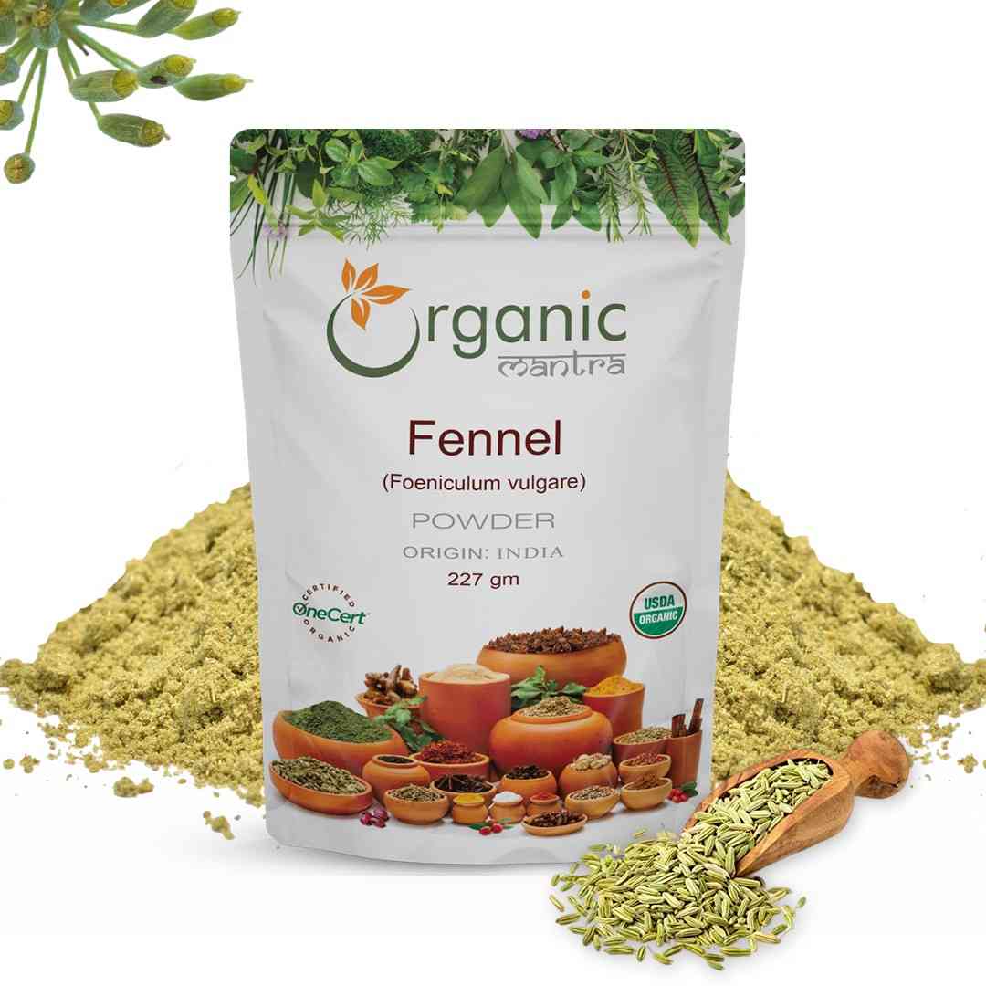 Buy Fennel Seed Powder Online - Organicmantra.co